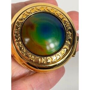 Vintage Estee Lauder Limited Edition Moon & Stars Mood Compact